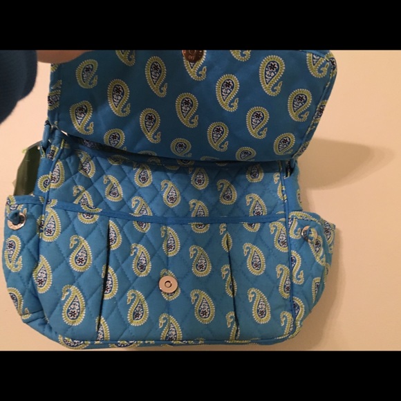 Vintage Vera Bermuda Blue Crossbody - Picture 5 of 6